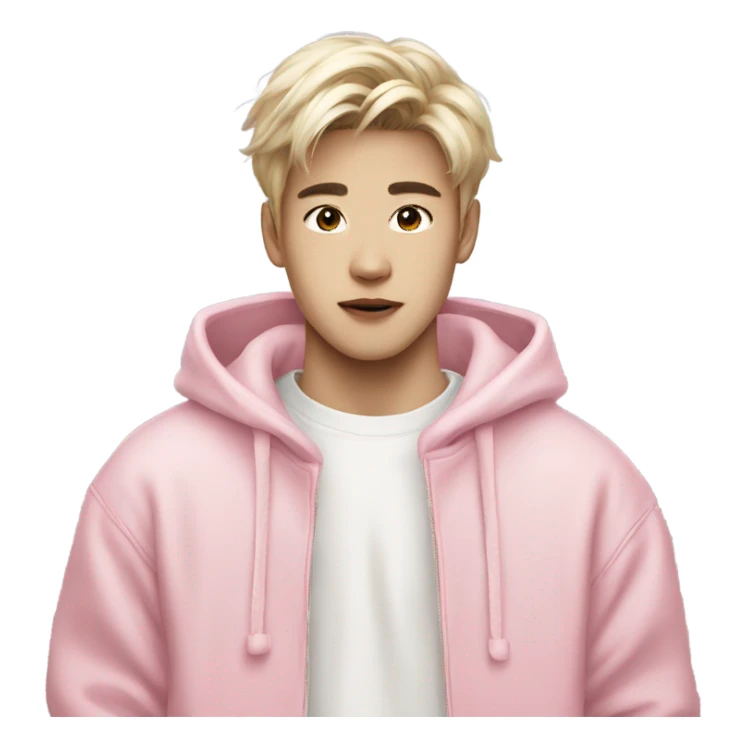 Jaemin white pink sweaters  sticker