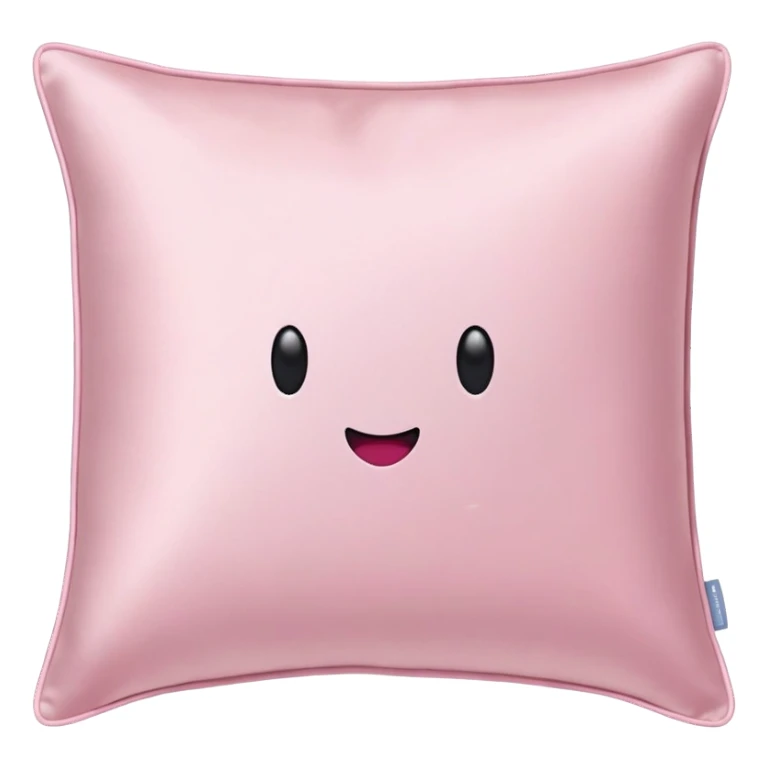 Powder pink pillows sticker