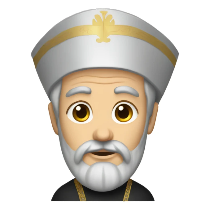 greek orthodox priest sticker