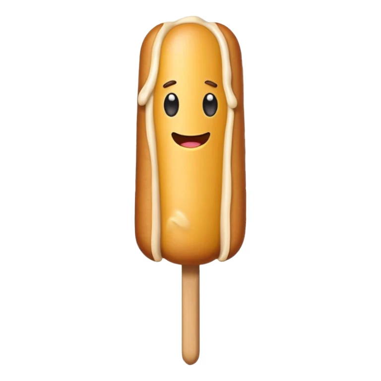 Corndog sticker