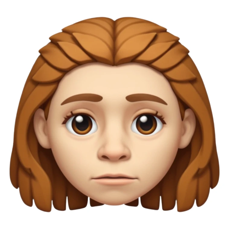 slack jawed female neanderthal sticker