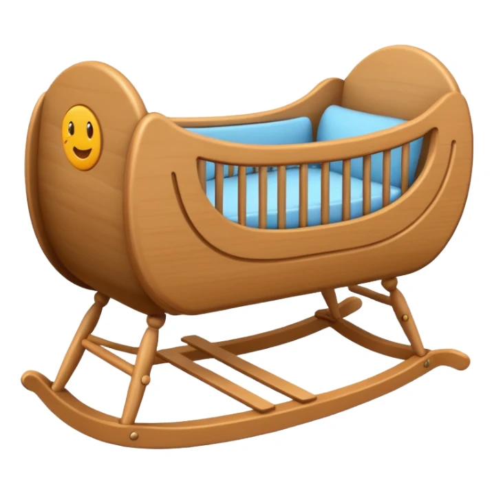 baby cradle sticker