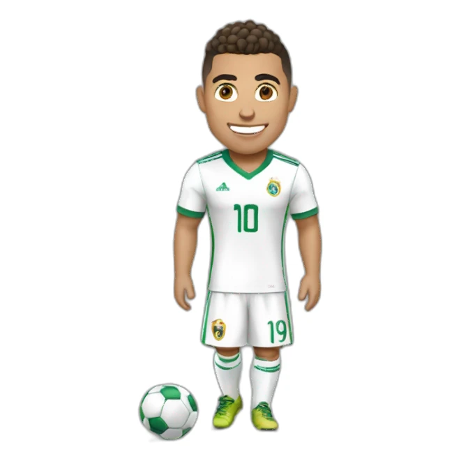 Ronaldo avec une chevre sticker