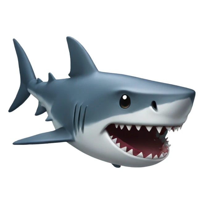 Shark tornado sticker