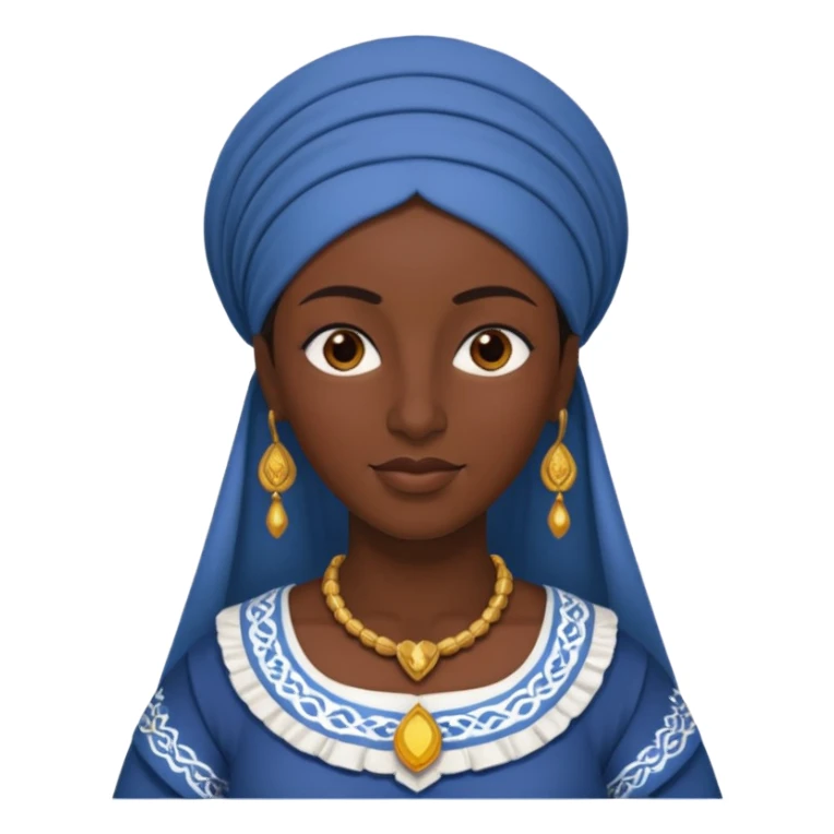 Cyprus woman 3d sticker