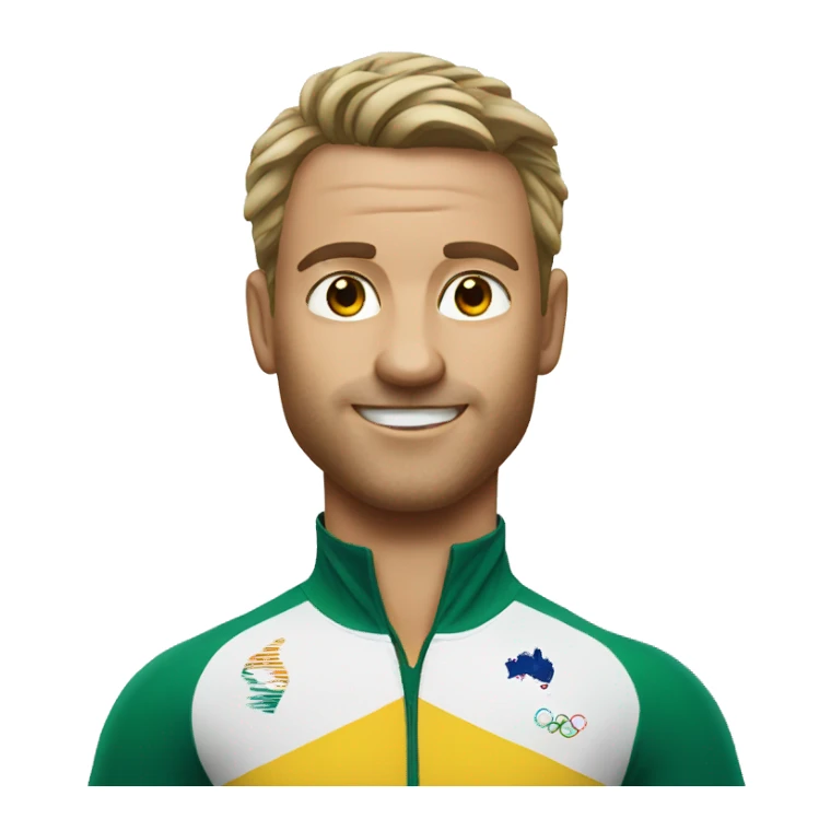 Australian Olympics athelete sticker