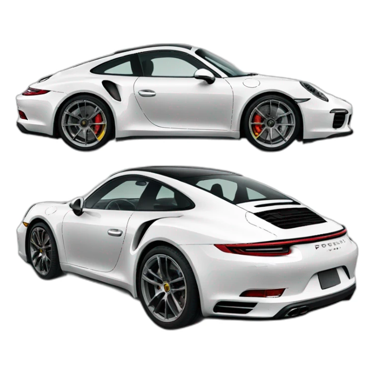 Porsche new 911 sticker