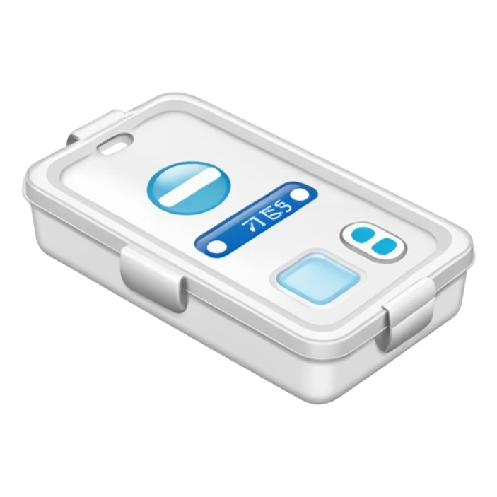 COVID test kit sticker