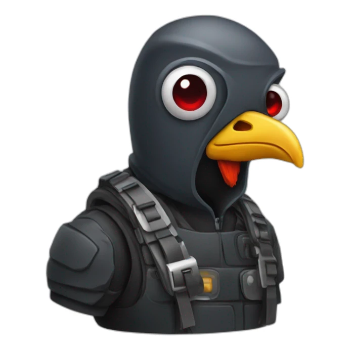 Chicken Hacker sticker