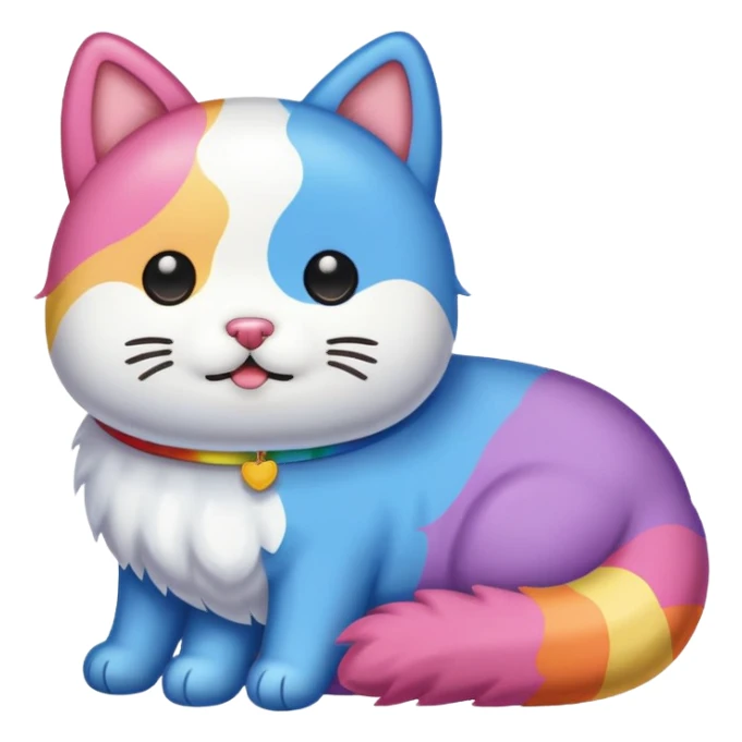 Nyan dog VS Nyan cat sticker