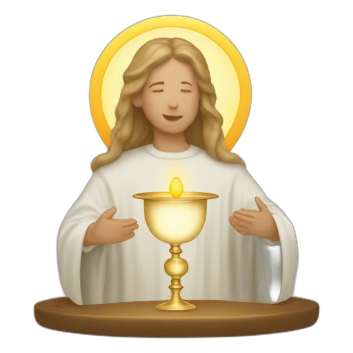 eucharstic adoration sticker