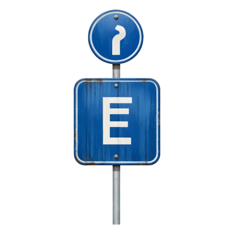 a street sign with Engelsberg sticker