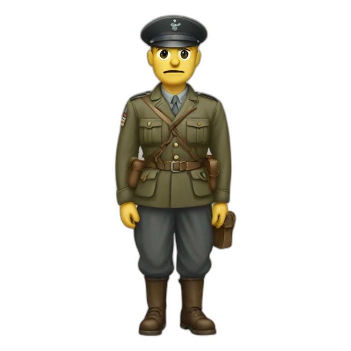 Second World War german dirigant sticker