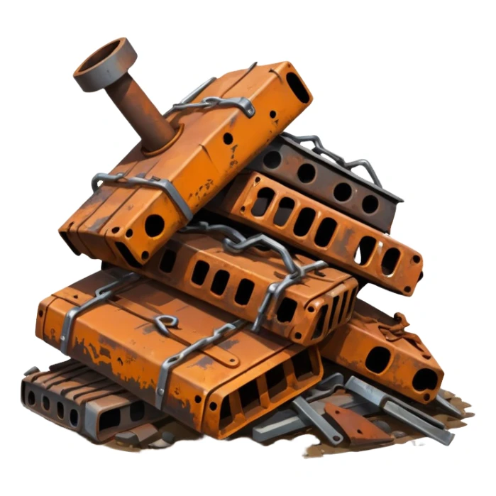 débrouille post apocalyptique ferraille  sticker