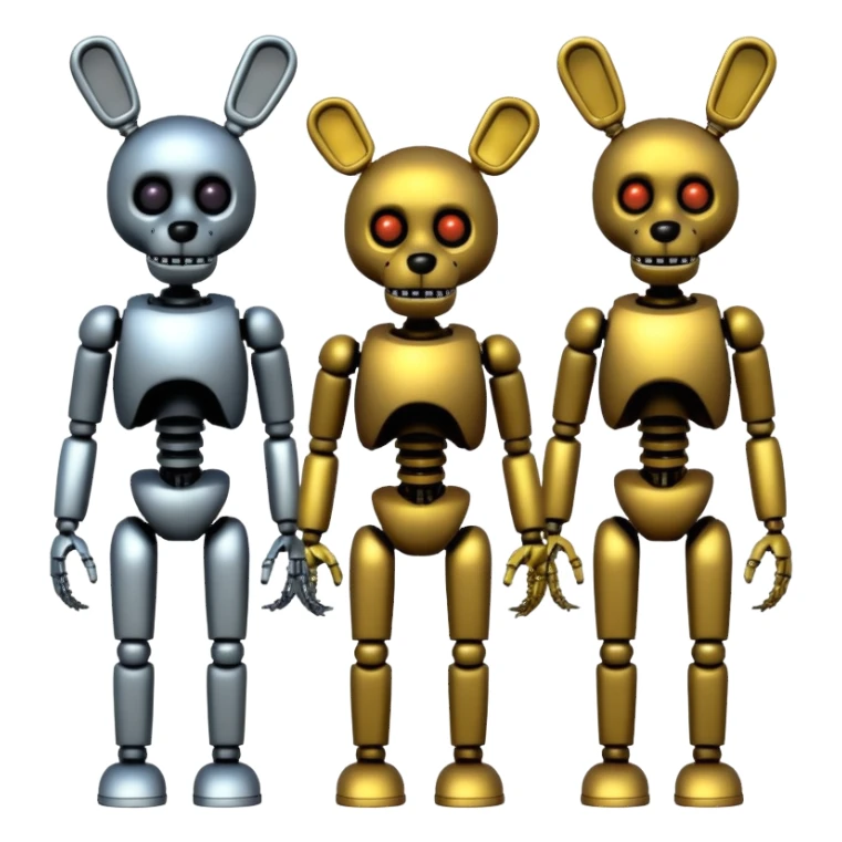 Five nights at Freddy’s animatronics sticker