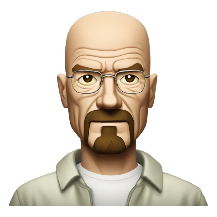 walter white from breaking bad sticker