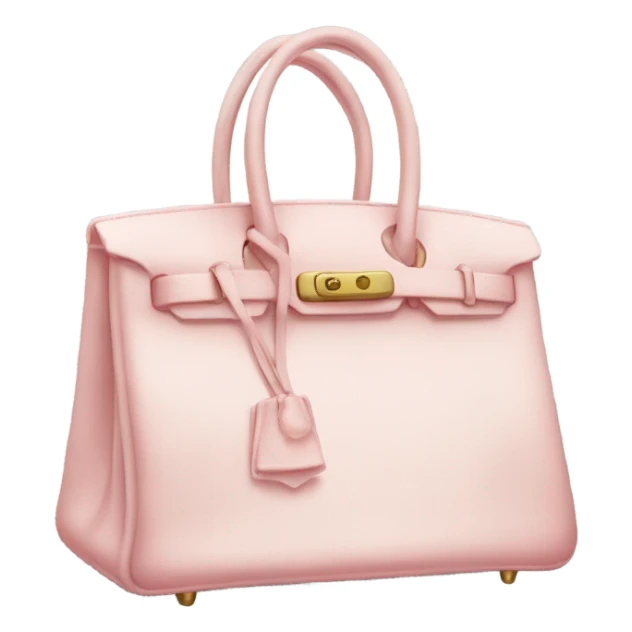 Light pink birkin bag  sticker