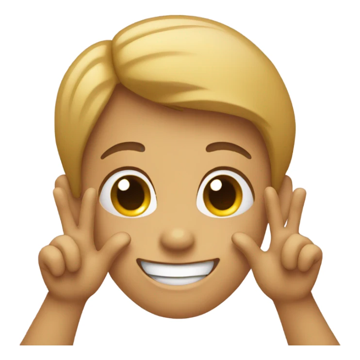 create an emoji that represents kindness, composure and empathy sticker