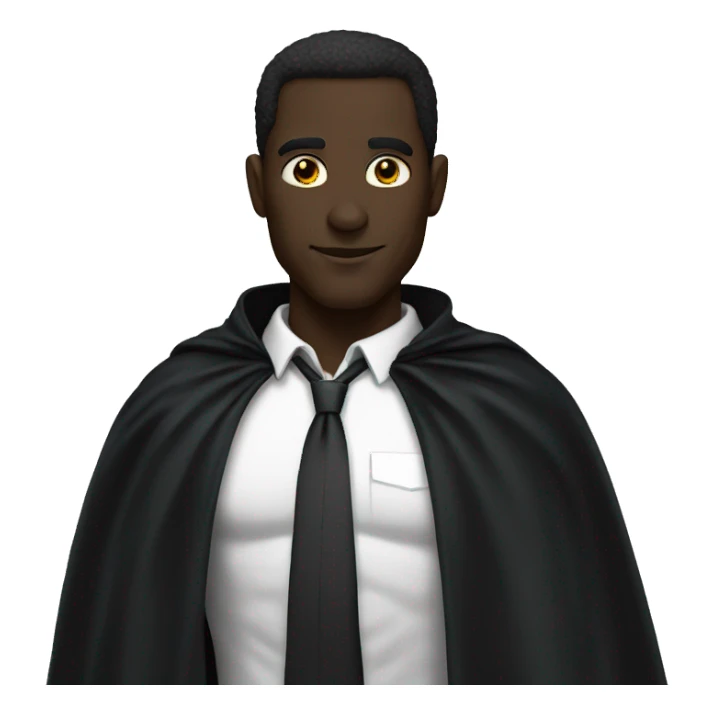 Tall black batman sticker