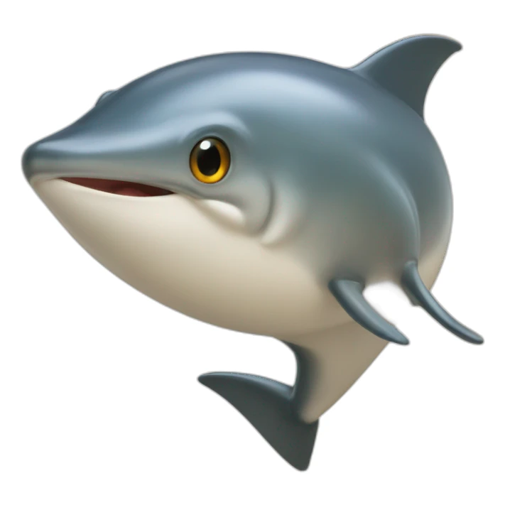 Dauphin with du glas des sticker