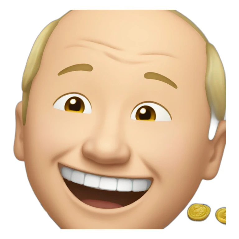 putin laughing sticker