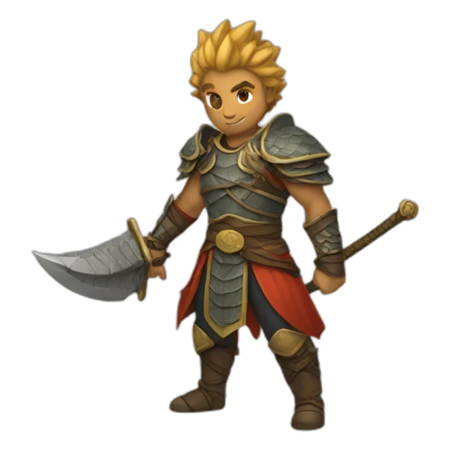 dragon warrior sticker