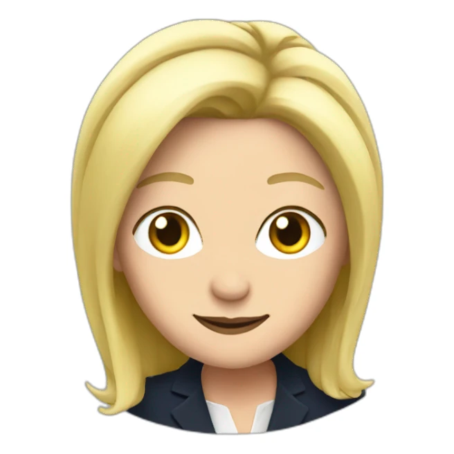 le pen sticker