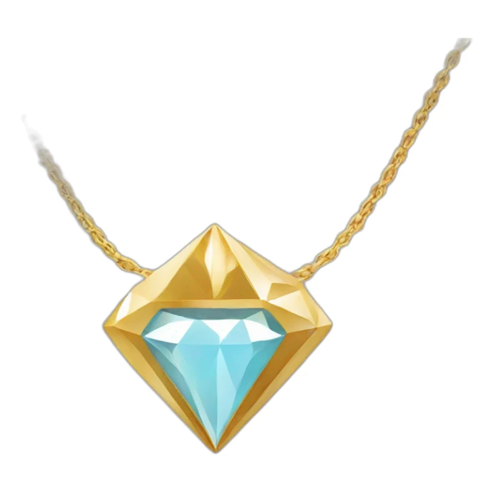 BMF flocked diamond necklace sticker