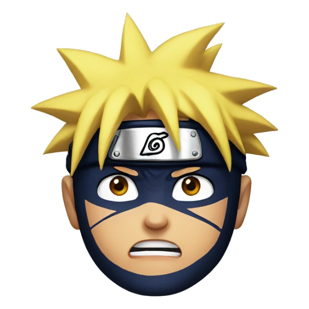 naruto shocked weird sticker