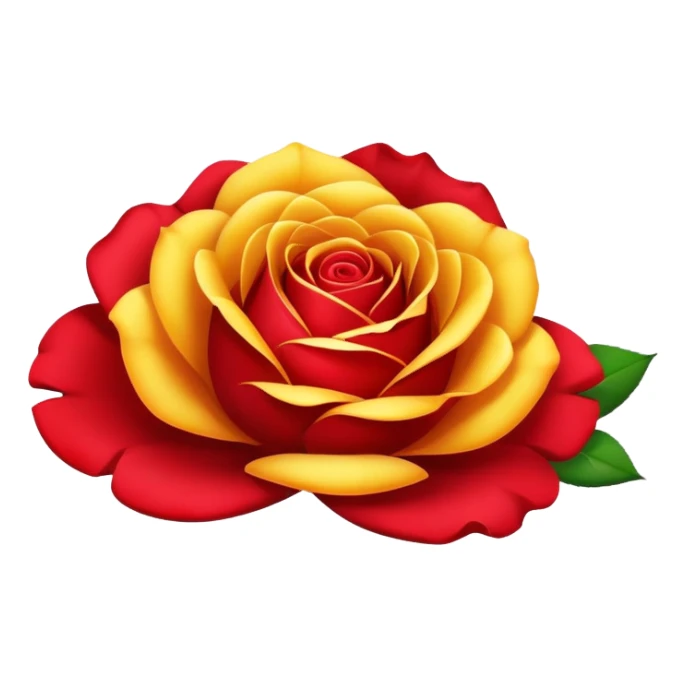 Sunshine with rose  sticker