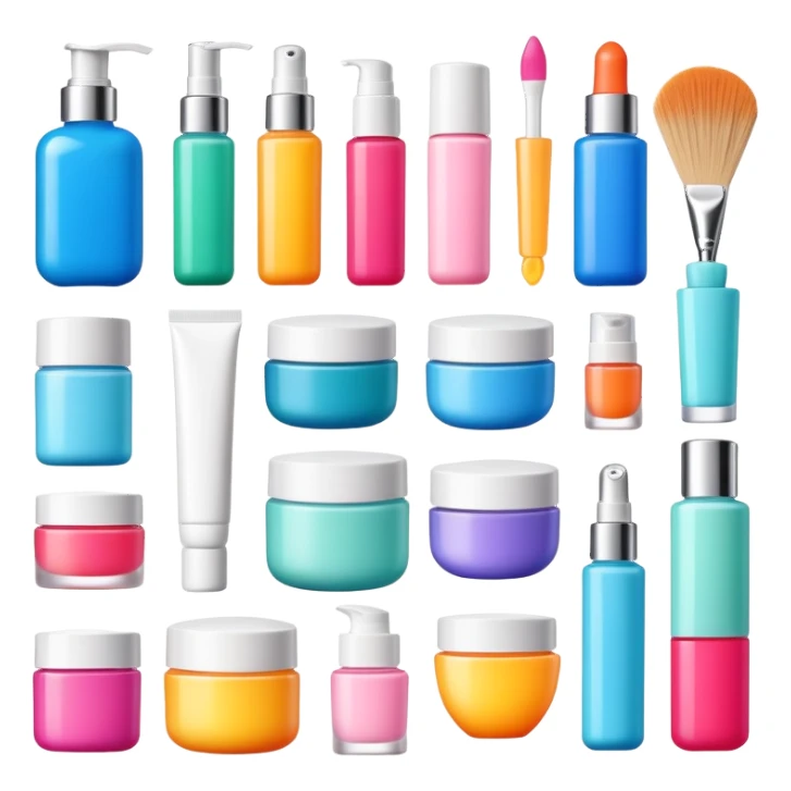 Preppy skincare  sticker