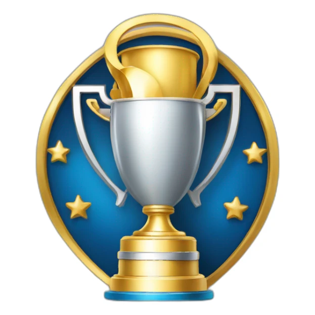 Trophée ligue des champions  sticker