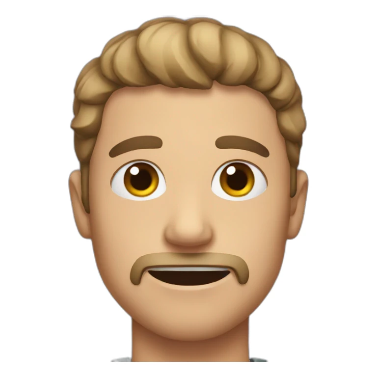 guy with a bruise sticker