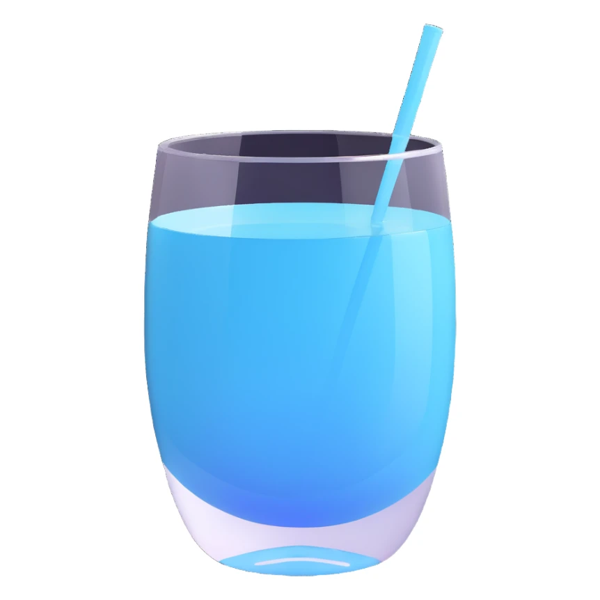  glass with water sticker