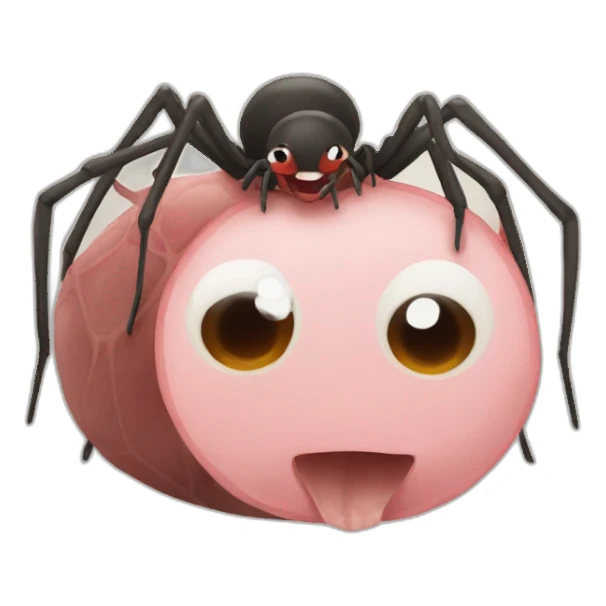 spider and pork sticker