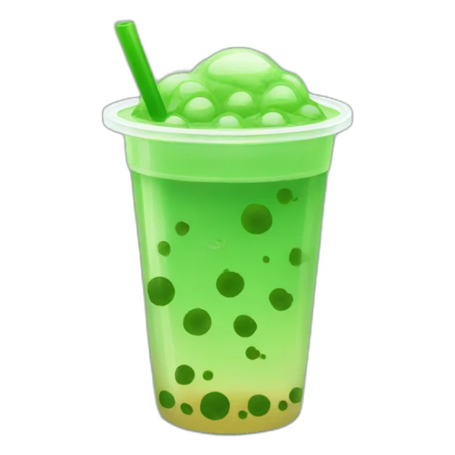 green-bubble-tea sticker