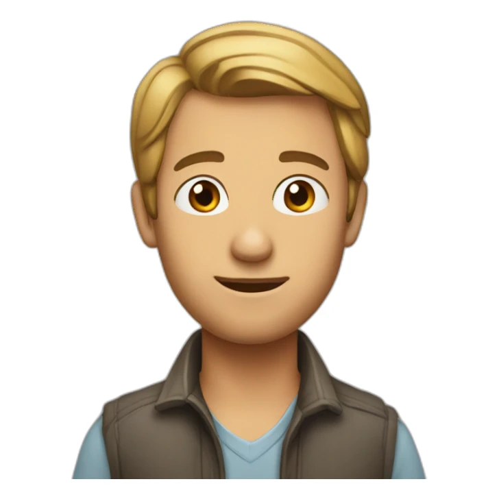 Marty macfly  sticker