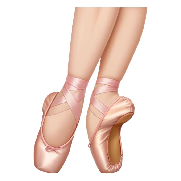 Ballerina’s shoes sticker