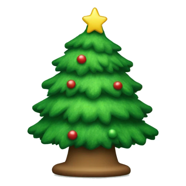 christmas tree cozy sticker