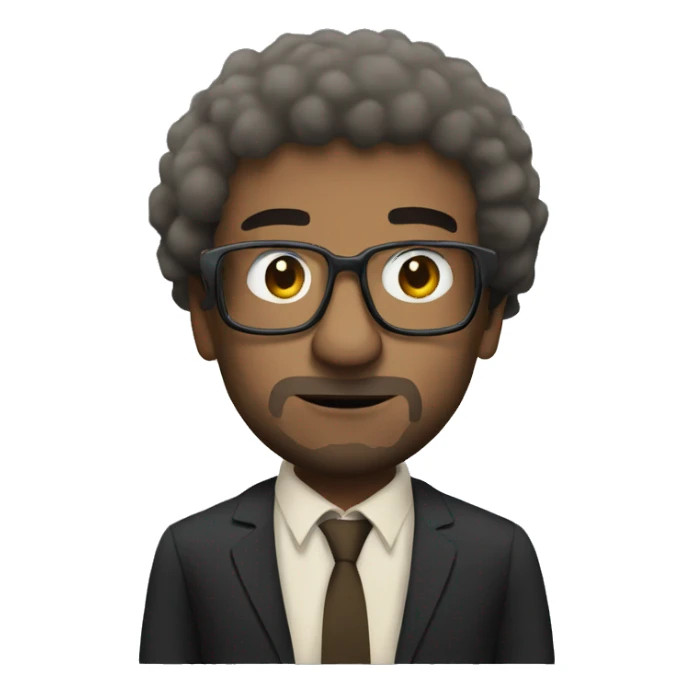 Maurice Moss from the IT Crowd with computer sticker