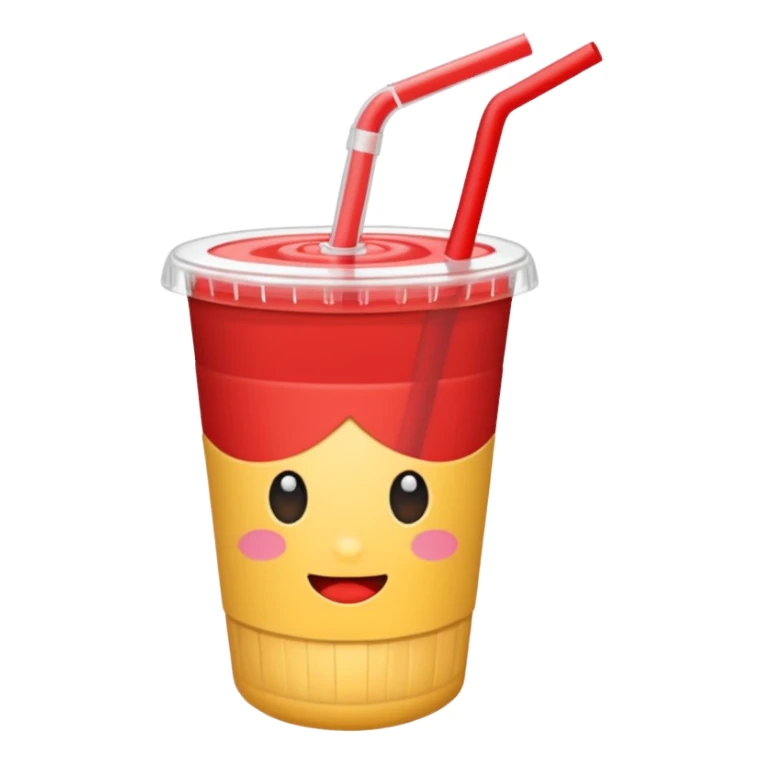 secawan susu satu straw sticker