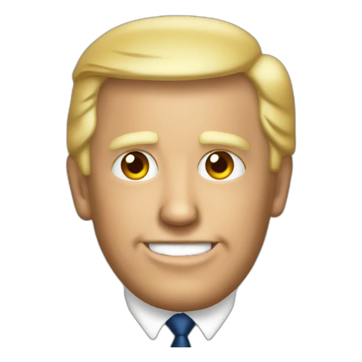 Trump obama bide sticker