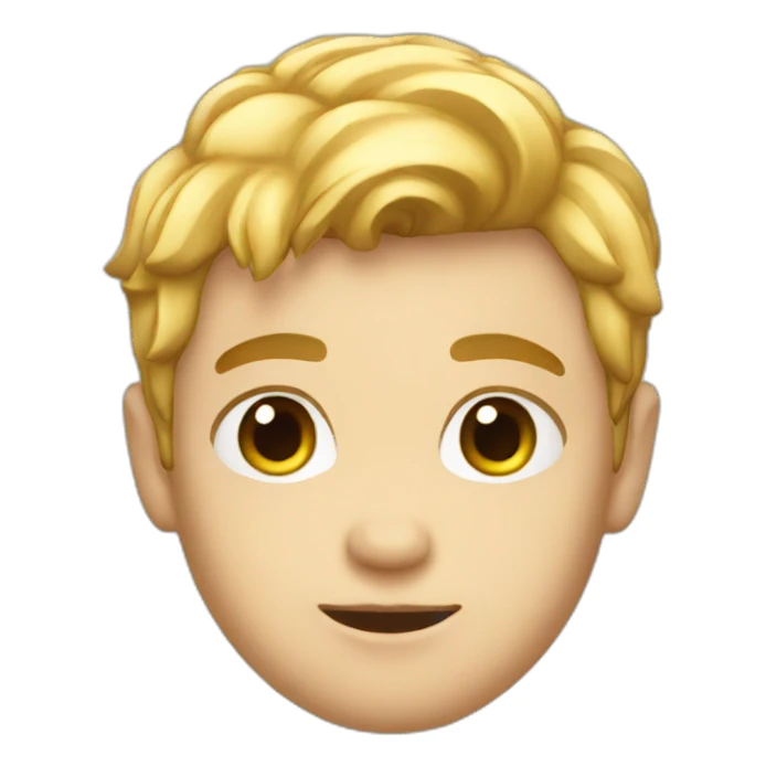 Cute white boys sticker