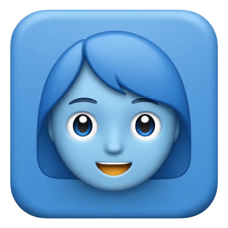 Centang biru sticker