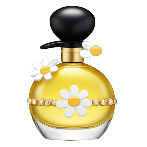 Realistic Marc Jacob’s, daisy perfume bottle sticker