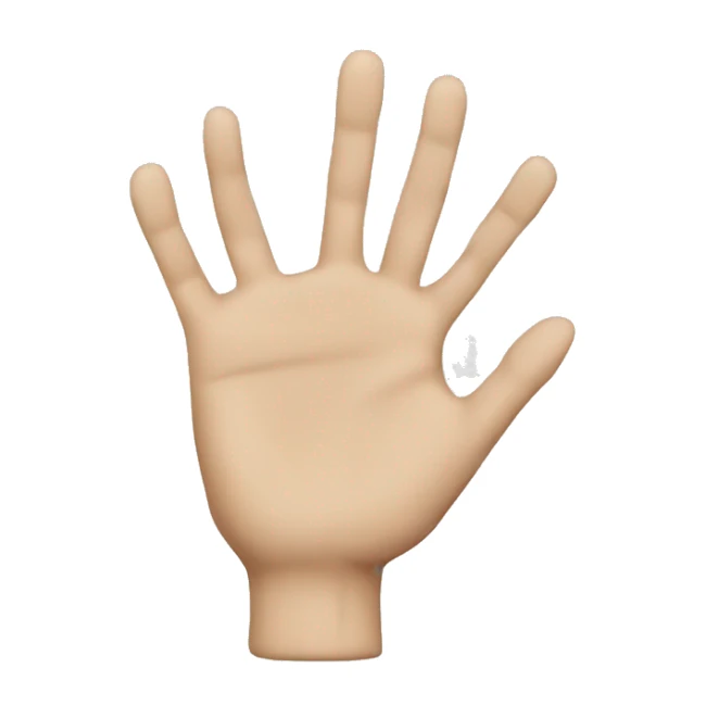 hand production sticker