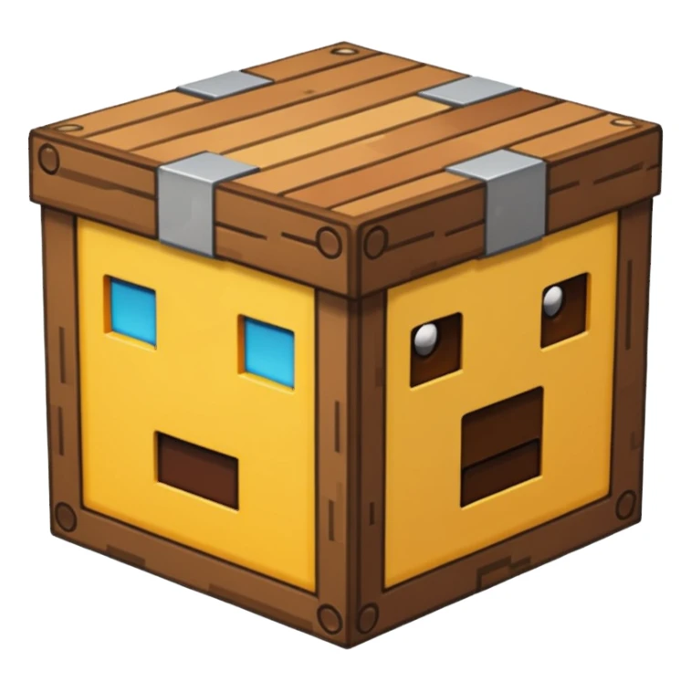 generate minecraft box sticker