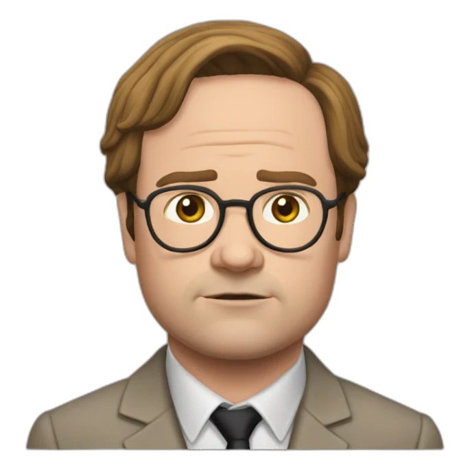 Dwight Schrute the office sticker