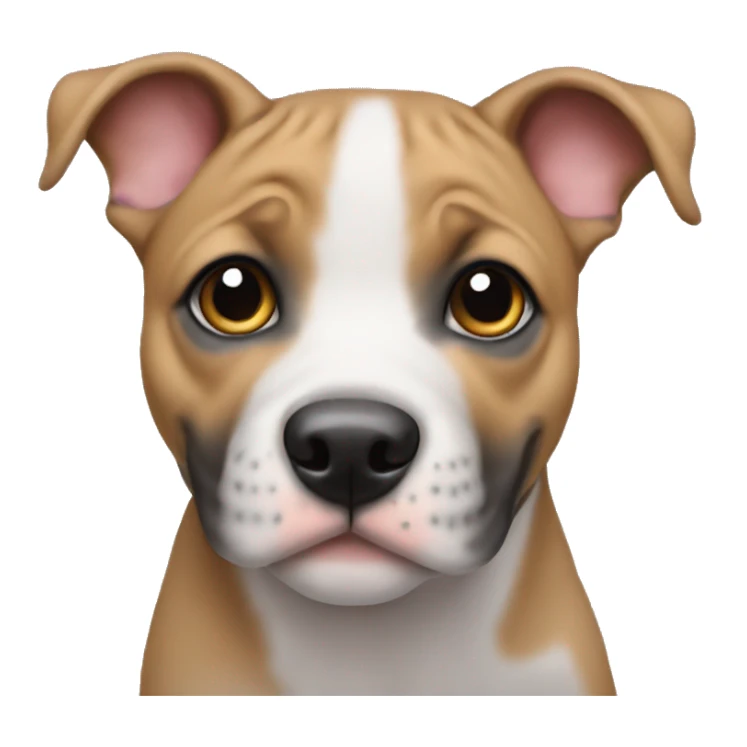 staffy puppy  sticker