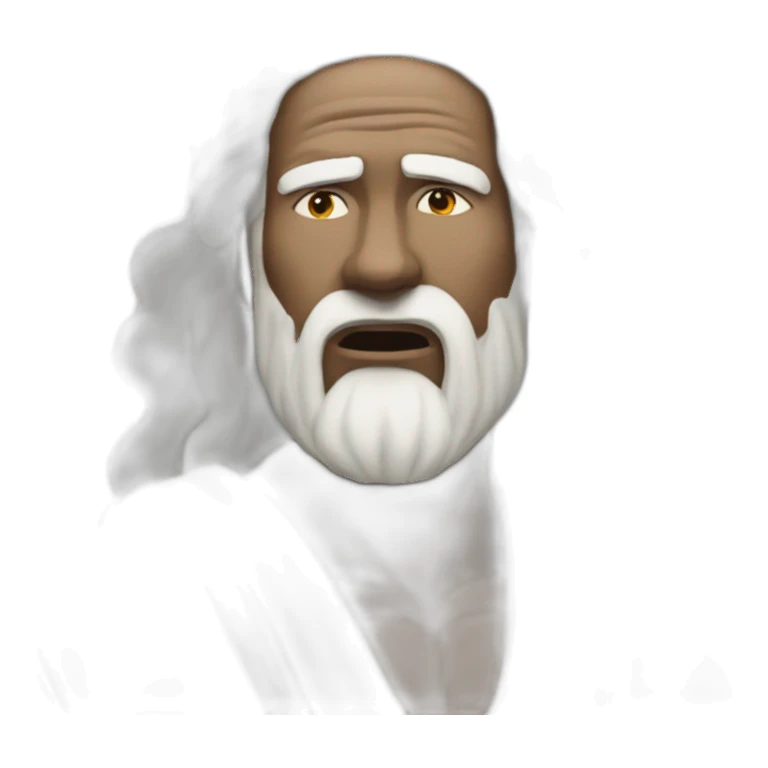 white moses parting the red sea sticker